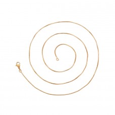 Apzeltīta , smalka ķēdīte 